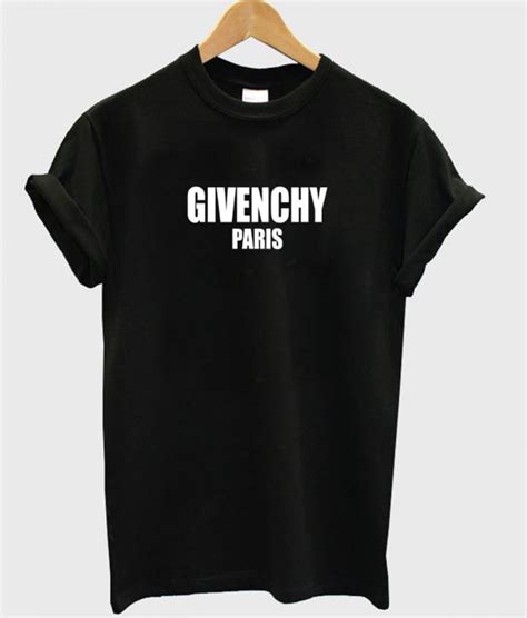 givenchy paris t shirt star|givenchy graphic crewneck t shirt.